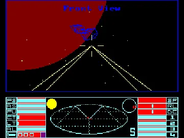 Elite (F) (1986) (Version GOLD) screen shot game playing